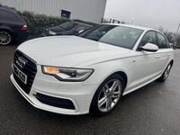 Used Audi A6 S-Line 2014 White Sedan