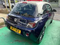 Used Vauxhall Adam Jam 70 HP (51 kW) 2017 Blue Hatchback