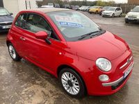 Used Fiat 500C Lounge 69 HP (50 kW) 2014 Red Cabriolet