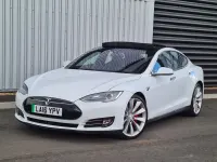 Used Tesla Model S 314 kW (428 HP) 2016 White Hatchback