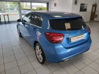 Used Mercedes A180 122 HP (89 kW) 2016 Blue Hatchback
