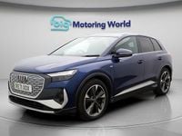 Used Audi Q4 e-tron S-Line 150 kW (204 HP) 2021 Blue SUV