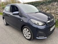 Used Peugeot 108 Active 68 HP (50 kW) 2014 Blue Hatchback