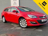Used Vauxhall Astra Elite 115 HP (84 kW) 2014 Red Estate
