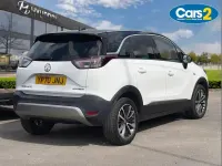Used Vauxhall Crossland X Elite 102 HP (75 kW) 2019 White SUV