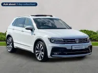 Used VW Tiguan R-line 150 HP (110 kW) 2020 White SUV