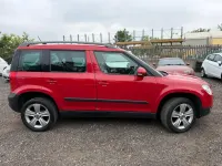 Used Skoda Yeti SE 105 HP (77 kW) 2012 Red SUV