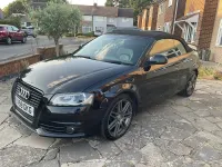 Used Audi A3 Cabriolet Black Edition 160 HP (117 kW) 2009 Black Cabriolet