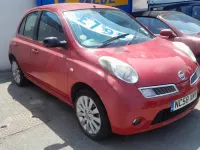 Used Nissan Micra Tekna 2009 Red Hatchback