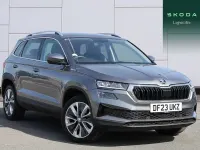 Gebraucht Skoda Karoq SE L 150 PS (110 kW) 2023 Grau SUV