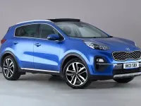 Used Kia Sportage 136 HP (100 kW) 2021 Blue SUV
