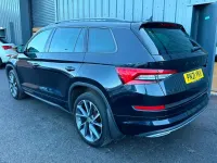Used Skoda Kodiaq SportLine 150 HP (110 kW) 2021 Black SUV
