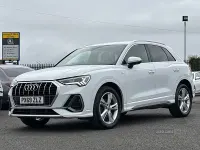 Used Audi Q3 S-Line 150 HP (110 kW) 2020 White SUV