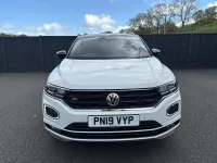 Used VW T-Roc R-line 150 HP (110 kW) 2019 White SUV