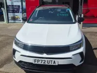 Used Vauxhall Grandland X GS Line 131 HP (96 kW) 2022 White SUV