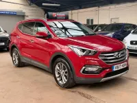 Usado Hyundai Santa Fe Premium 200 CV (147 kW) 2017 Rojo SUV