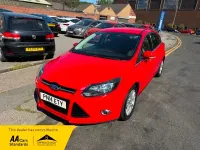 Used Ford Focus Titanium 125 HP (91 kW) 2014 Red