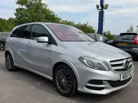 Used Mercedes B250e 131 kW (179 HP) 2016 Silver MPV