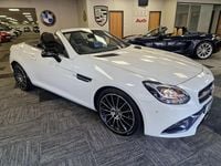 Used Mercedes SLC200 AMG line 184 HP (135 kW) 2017 White Cabriolet