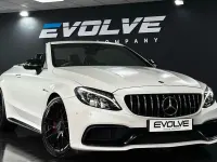 Used Mercedes C63 AMG Premium 2017 White Cabriolet