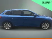 Used Skoda Scala SE L 115 HP (84 kW) 2025 Race blue metallic Hatchback