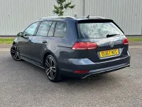 Used VW Golf VII GTD 184 HP (135 kW) 2017 Blue Estate