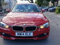Begagnad BMW 320 Efficient Dynamics 2014 Röd Sedan