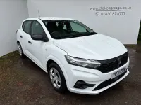 Used Dacia Sandero Essentiel 2021 White Hatchback