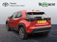 Used Toyota Yaris Hybrid 2022 Red Hatchback