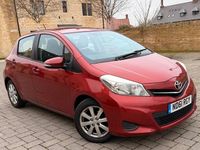 Used Toyota Yaris 99 HP (72 kW) 2012 Red Hatchback