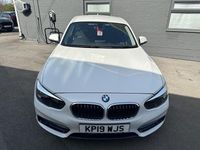 Used BMW 118 Sport Line 2019 White Hatchback
