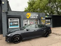 Used Audi A4 S-Line 190 HP (139 kW) 2015 Blue Sedan