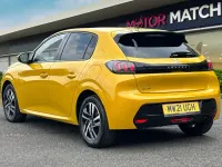 Used Peugeot 208 Allure Premium 2021 Yellow Hatchback