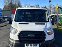 Used Ford Transit 130 HP (95 kW) 2021 White Cabriolet
