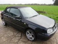 Used VW Golf S 1999 Black Cabriolet