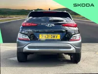 Second-hand Hyundai Kona Premium 120 CP (88 kW) 2021 Negru SUV