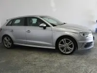Used Audi A3 Sportback S-Line 180 HP (132 kW) 2015 Silver Hatchback