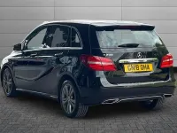 Used Mercedes B200 Exclusive 156 HP (114 kW) 2018 Cosmos black Hatchback