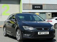 Begagnad Seat Leon FR 2017 Svart Halvkombi