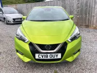 Used Nissan Micra Acenta Limited Edition 90 HP (66 kW) 2018 Green Hatchback