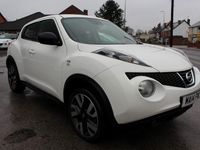 Used Nissan Juke N-TEC 2014 White SUV