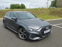 Used Audi A3 S-Line 110 HP (80 kW) 2023 Grey Sedan