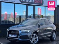 Used Audi Q3 S-line plus 184 HP (135 kW) 2016 Grey SUV