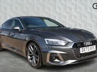 Used Audi A5 Sportback S-Line 150 HP (110 kW) 2023 Daytona grey Hatchback