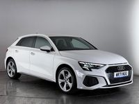 Used Audi A3 Sportback e-tron S-Line 2021 White Hatchback
