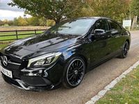 Used Mercedes CLA220 AMG line 2018 Black Sedan