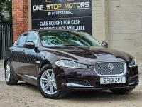 Used Jaguar XF Luxury 163 HP (119 kW) 2013 Red Sedan