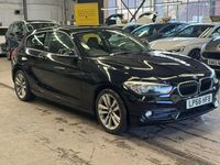 Used BMW 118 Sport Line 2016 Black Hatchback
