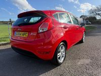 Used Ford Fiesta Zetec 2015 Red Hatchback