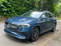 Used Mercedes EQA250 AMG Line Premium 139 kW (190 HP) 2022 Blue SUV